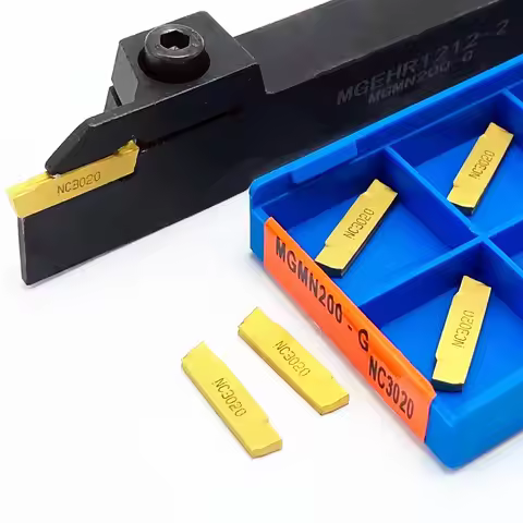 Grooving tool holder MGEHR1212-2 Carbide turning insert Grooving insert MGMN200 Lathe tool CNC parts