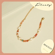 Plenty Inaaya Beaded Bracelet Stainless Steel - Gold