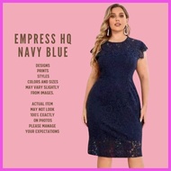 ✲ ◺ ◩ Noemestore EMPRESS FORMAL DRESS ninang dress wedding dress lace dress graduation dress