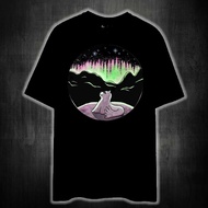 DEWGONG AND THE AURORA BOREALIS (POKEMON) Printed t shirt