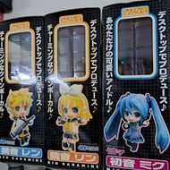 初音 鏡音 黏土人 全新x3 正版