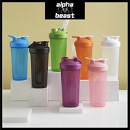 [NEW ITEM] ALPHA BEAST Shaker Sports Shaker Bottle 600ml Bottle Fitness Bottle Sports Bottle Protein