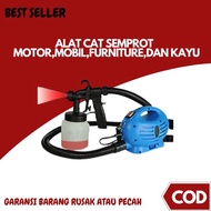 kompresor listrik cat semprot motor portable murah original