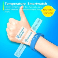 유Body Temperature Monitor Thermometers Smart Bracelet Watch Smartband Fitness Waterproof Smart B 9W