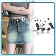 [YUNYUAN] Fashionable Panda Waist Tightening Buckle Waist Cinch Pants Small Adjustment Buckle Waist 
