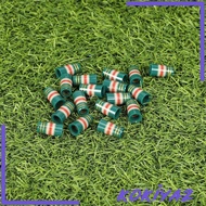 [Kokiya2] 5 Pieces Golf Iron Ferrules, Club Ferrules for Taper Tip Iron Wedge, .370 Accessories, Cov