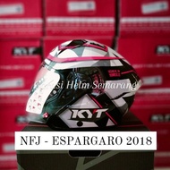 NFJ ESPARGARO 2018 HELM KYT NFJ TERBARU HELM KEREN HELM TERBARU Diskon