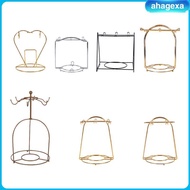 [Ahagexa] Coffee Mug Rack Cup Drying Rack Mug Organizer Stylish Iron Coffee Mug Tree Mug Stand Mug D