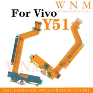 USB Charging Port Dock Connector For Vivo Y51 / Y51A / Y51L charge connector Port Flex Cable Volume 
