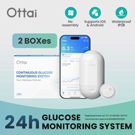 Ottai Glucose Monitoring Set 2Sets Continuous Glucose Meter No Finger Pricking  M8 CGM Monitoring Se