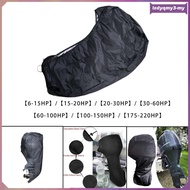 [LzdyqmyebMY] Outboard Motor Cover Oxford Cloth Boat Motor Cover with Adjustable Strap Engine