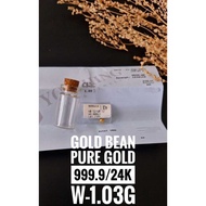 [FREEGIFT] GOLD BEAN PURE GOLD 999.9/24K 1.03G