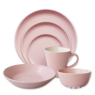 Ceramic Set European Solid Color Ceramic Tableware Set