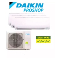 DAIKIN ISMILE SYSTEM 4 AIRCON 9000BTU X3/18000BTU X1