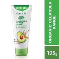 ️ EVERSOFT : Avocado and Rice Bran "Facial Cleanser" - 195g ️