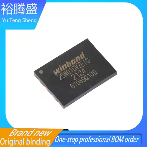Original genuine patch W25N01GVZEIG WSON-8 3V 1Gb serial NAND flash memory chip