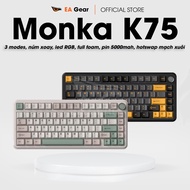 [Available] Monka K75 Mechanical Keyboard - Delicious and Cheaper Aula F75 - EA Gear