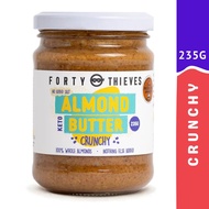 Forty Thieves Almond Butter Crunchy (235g)