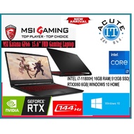 MSI Katana GF66 11UE-278 15.6' FHD 144Hz RTX3060 Gaming Laptop