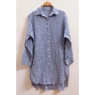 Women's loose-fit plaid shirt - 2 Hands (Size 2XL)