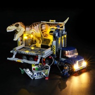 BRIKSMAX Led Lighting Kit for LEGO Jurassic World T. rex Transport,Compatible with LEGO 75933 Buildi