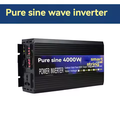 Pure Sine Wave Inverter Converter 12V 24V 48V 60V 110V 220V 2000W 3000W 4000W 5000W DC To AC Electri