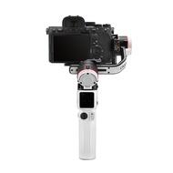 ZHIYUN CRANE M3 Standard Version Handheld Stabilizer for Camera, 3-Axis Handheld Gimbal, Built-in Dual Color Temperature Fill Light, 1.22' Touch OLED Screen, White