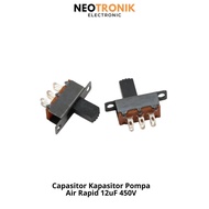 Slide Switch 6 Pin On Off Mini Small Black Slide Switch - 401002