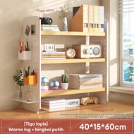 Furniture Mall Rak Buku Desktop Rak Meja Stationery Rak Buku Meja Dinding Minimalis Rak Polaroid Rak