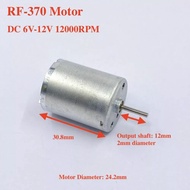 RF370CA Brushless DC Motor 24mm for Small Fans and Electronic Projects