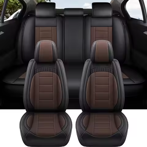 Leather Full Set Car Seat Cover for Honda Civic Accord CRV HRV Vezel Fit Jazz Stepwgn Shuttle Univer