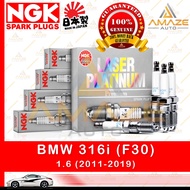 NGK Laser Platinum Spark Plug for BMW 316i F30 (2011-2019)