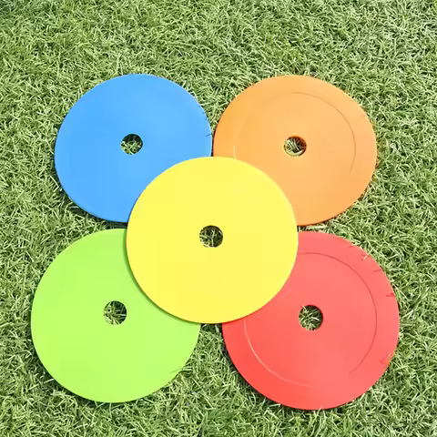 Colorful Soccer Flat Cones Marker Disc High Quality Football Basketball Training Aids Sports Trainin