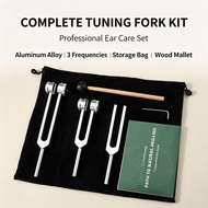 Ear Picking Tools Aluminum Alloy Tuning Fork Set 128Hz 256Hz 512Hz For Hearing Test Sound Therapy Yo