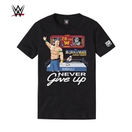 New Áo Thun Tay Ngắn In Chữ Wwe S new summer john cena Kỷ Niệm 20 Năm Thời Trang Mùa Hè Cho Nam S-5X