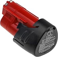 Battery Replacement for Milwaukee Part NO: 48112402, 48-11-2402, 48112412, 48-11-2412, 48112440, M12