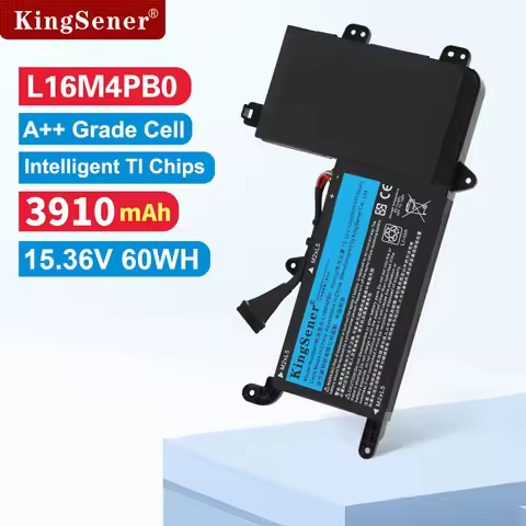 KingSener L16M4PB0 Laptop Battery For Lenovo Legion Y720-15IKB Series 80Y40003CD 5B10M33724 L16S4TB0