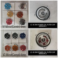 ALLOY OIL FLITER CAP VERSION1&VERSION2(LC-135 4S)