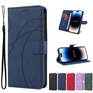 Simplicity leather flip case Oppo F19 A94 A74 F17 A73 A93 A17 A16 A16s A55 A15 A15s A9 A5 A7 A5s AX5