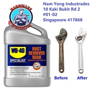 WD 40 / WD-40 Specialist Rust Remover Soak / Iron Remover 3.7L