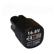 MESIN CORDLESS DRILL MACHINE BATTERY 16.8VOLT LI-ION BATTERY 16.8V LI-ION AST MUKETE JLD HILDA XENNO