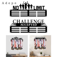 Adepe Medal Hanger Easy to Install Wall Mounted Sturdy Display Rack Race Medal Display Holder Award 