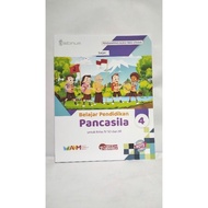 Pancasila education book SD 4 KSP (chemer) Triad