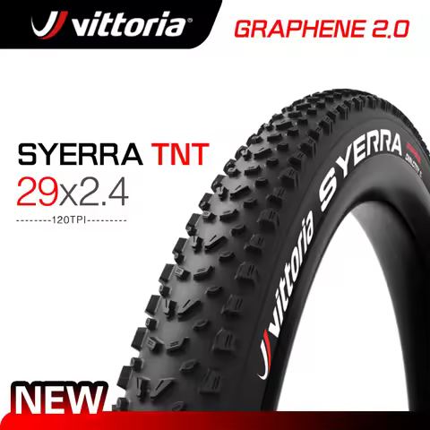 Vittoria Tire Syerra 29x2.4 MTB in Tubeless Ready Tire Graphene 2.0 Mountain Bike Vacuum Off-Road Fo