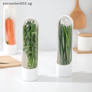[ER] 1 Pa Fresh Herb Preservation Bottle Herb Vegetable Preservation Bottle Herb Fresh Storage Conta