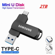 SAMSUNG OTG TYPE-C USB Flash Drive 1TB 2TB USB3.0 Waterproof Pendrive OTG Pen Drive for Android PC