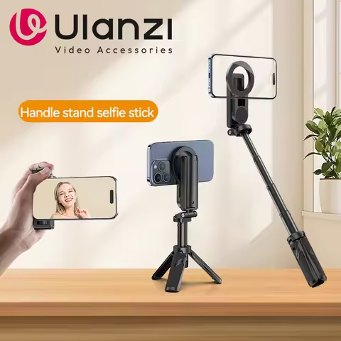Ulanzi JJ03 Phone Stand Tripod Magnetic Handle Grip With Shutter Release Button Controller Selfie St