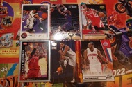 套裝 Tracy McGrady 6 Base 4 Team GOLD Foil Lot Panini Upper Deck Fleer Focus Mix NBA card ROCKETS RAPT