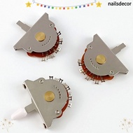 YUSENS Guitar Pickup Switch, 3 way 4 way Electric Guitar Accessories, 5 Way Pickup Plastic Tips Guit