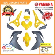 Y16 BODY SET BAX1 RCY1 REDDISH YELLOW SET COVER SET + STICKER GRAPHIC - [100%  ORIGINAL YAMAHA] - BA